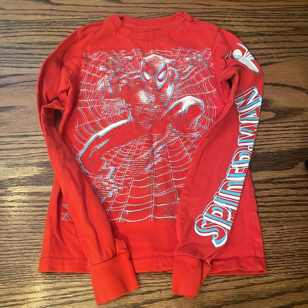 Marvel Spiderman long sleeve tee and hat set - Picture 2 of 10